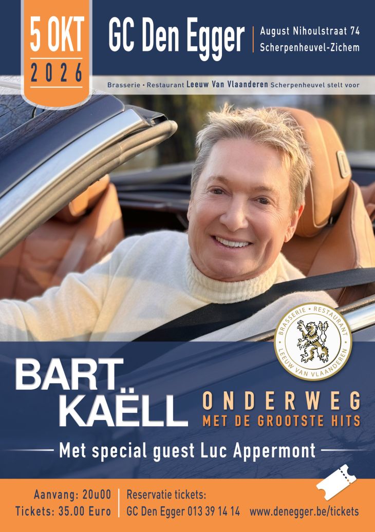 Bart Ka&euml;ll - Onderweg met de grootste hits